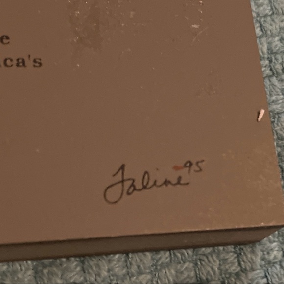 Vintage 1995 CAT'S MEOW ELEANOR ROOSEVELT'S HOME WOOD CUT SHELF SITTER - Picture 6 of 6